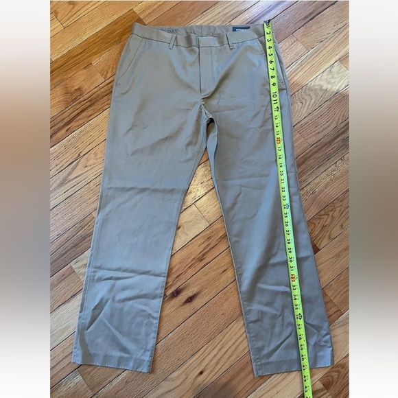 Bonobos Wednesday Chino Pants Mens Size 36x30 Beige Khaki Straight Leg Fit EUC - Picture 11 of 11
